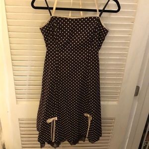 Polka Dot meets Lace Halter Dress